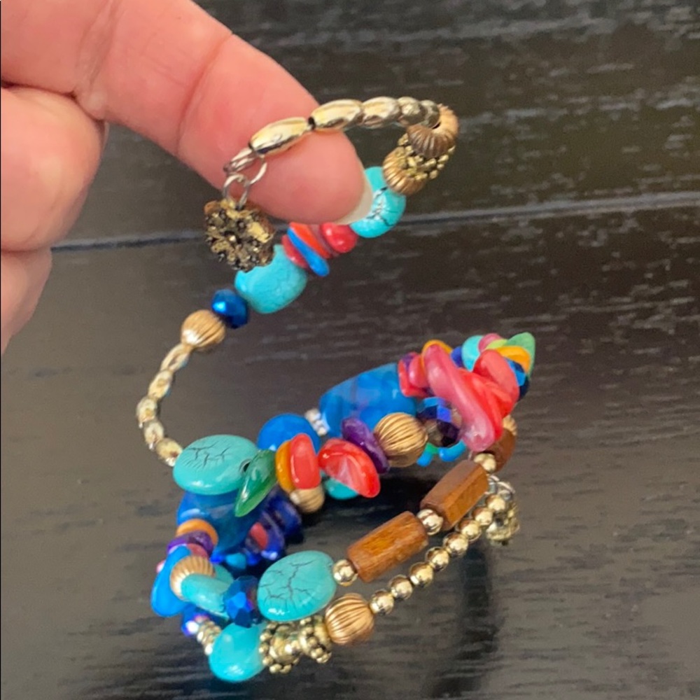Blue wrap bracelet-NWT - Picture 2 of 2